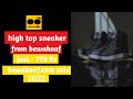 High top sneaker unboxing and review  bewakoofcom just  779 rs