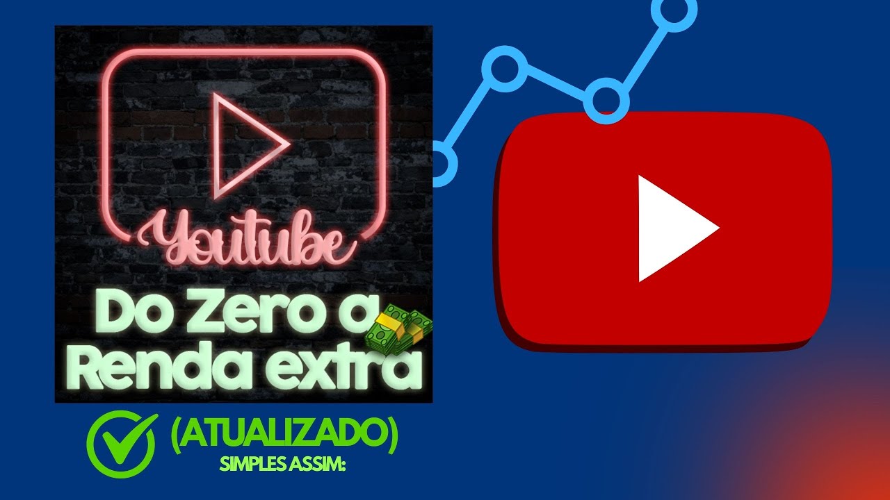 COMO GANHAR DINHEIRO COM YOUTUBE, APRENDA, DO ZERO A RENDA EXTRA - YouTube