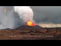 Kilauea eruption in Leilani Estate Fissue #8 from side streets off lower Malama 5:45 AM June 8, 2018