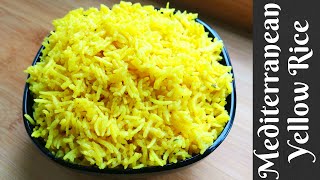 Mediterranean Yellow Rice | Turmeric Rice