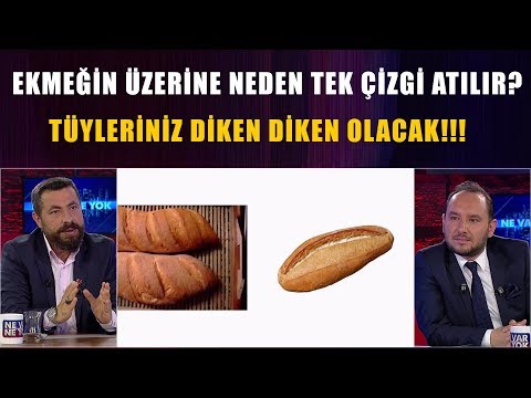 Ekmeğin üzerine neden tek çizgi atılır! Gerçeği duyunca şok olacaksınız