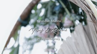 Ngunduh Mantu Yusuf & Rahmi By Deaross Photography || Canon Eos M200 + Sigma 30mm + Scorp C