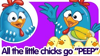 All The Little Chicks Go Peep Lottie Dottie Chicken Completo Inglês