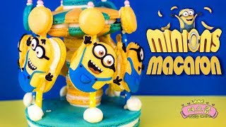 야호! 미니언즈 놀이동산 마카롱 만들기!♥ Minions macaron ミニオンズ - 더스쿱