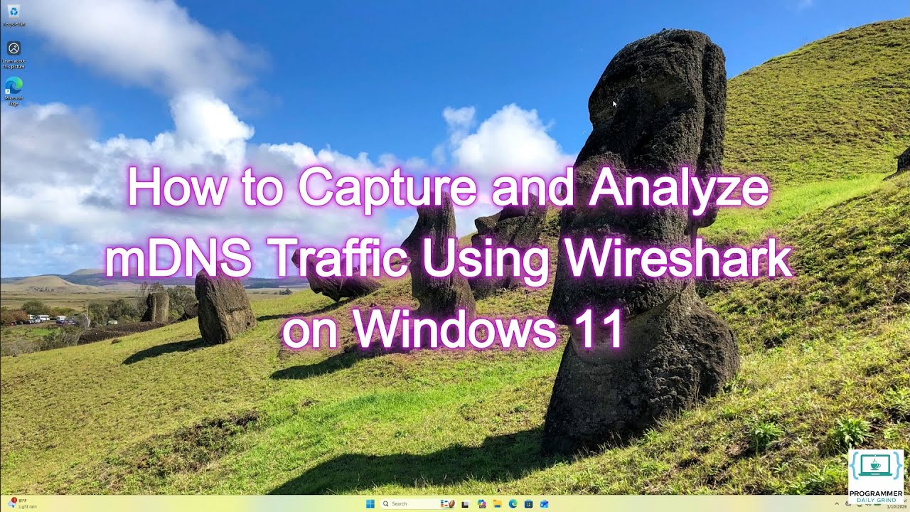 How to Capture and Analyze mDNS Traffic on Windows 11