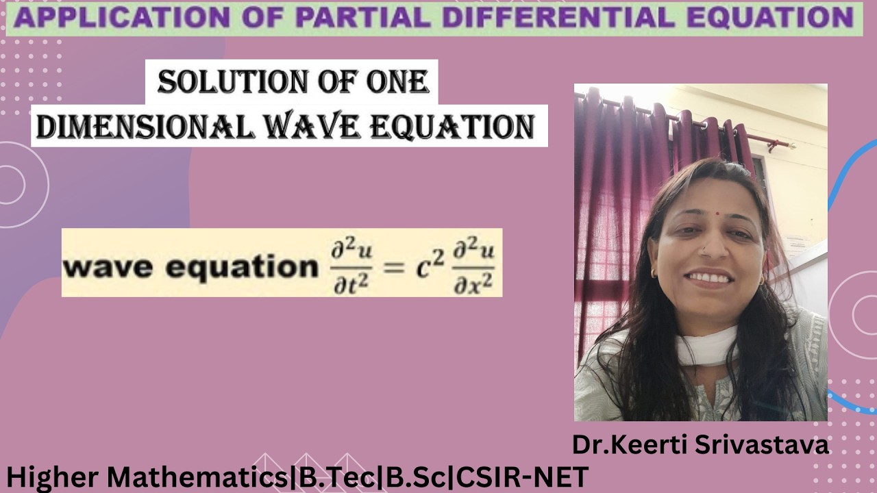 L3-One Dimensional wave equation by variable separable method - YouTube