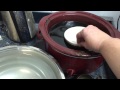 Making waxes from bisqueware