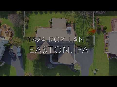1824 Roy Lane, Easton, PA home video tour
