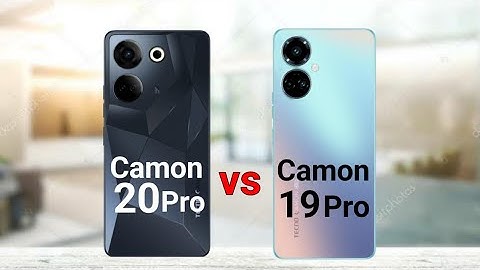 Tecno Camon 20 Pro vs Tecno Camon 19 Pro