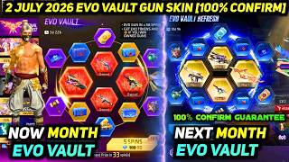 NEXT EVO VAULT JULY MONTH 2026 FREE FIRE | NEW 2 JULY EVENT EVO GUN SKIN FF 100% *CONFIRM* screenshot 4