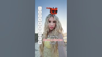 RANKING GROW A GARDEN “PETS” On ROBLOX! 🦝