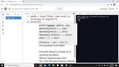 Pig Latin translator in Python