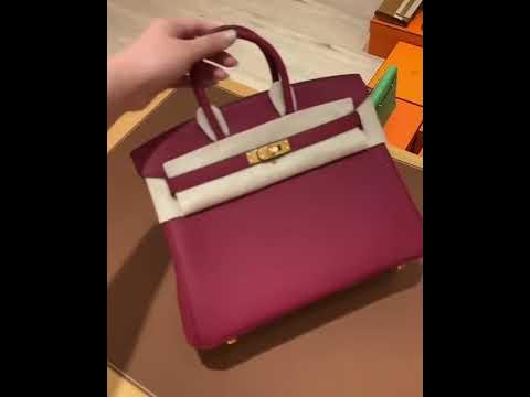 Review Hermes Birkin Rouge Grenat 