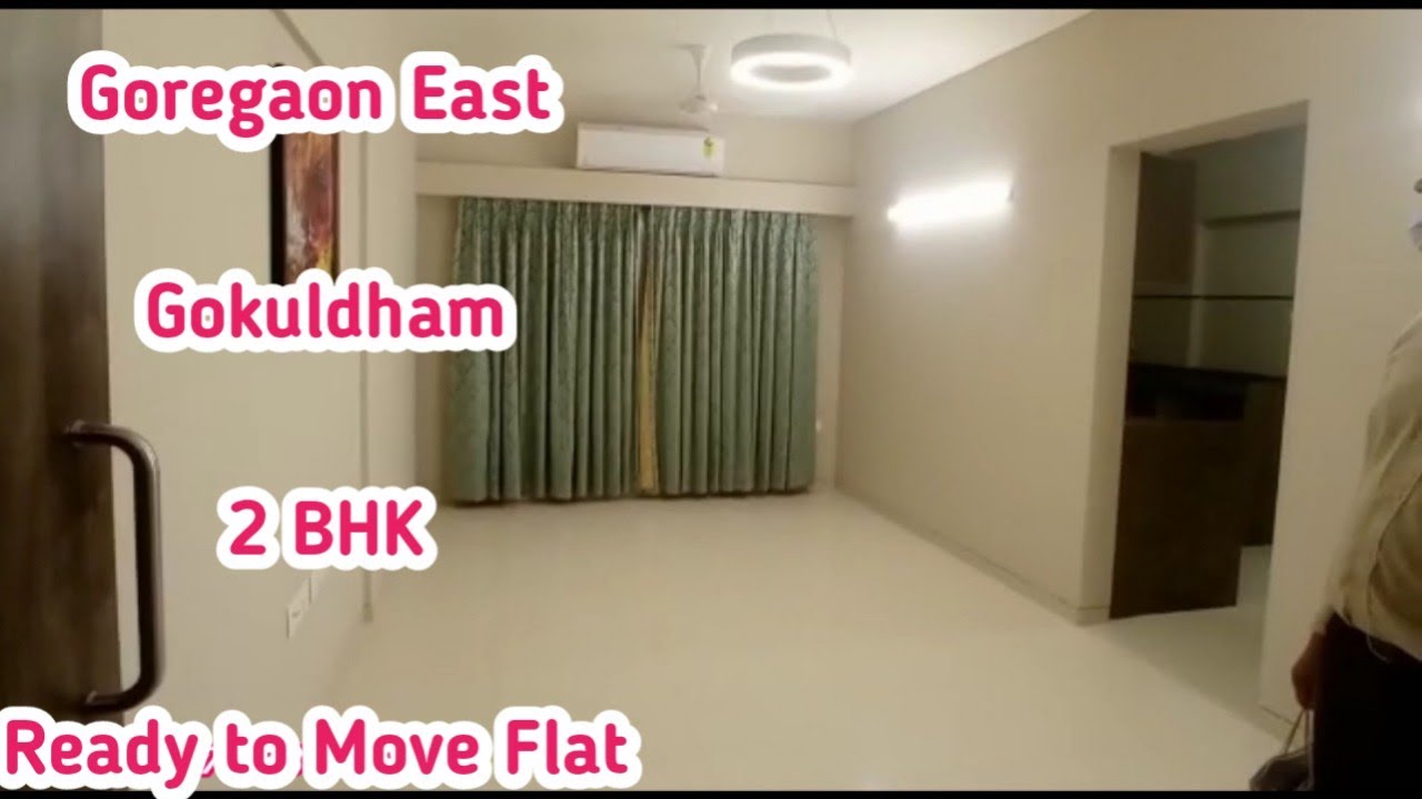 Goregaon East in Gokuldham 2 BHK Flat Ready to Move Property YouTube