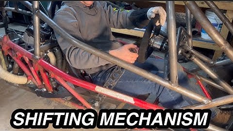 SHIFTING MECHANISM! GSXR 600 buggy build!