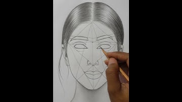 how to draw a face