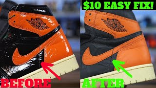 $10 EASY FIX! AIR JORDAN 1 SHATTERED BACKBOARD 3.0 MATTE CUSTOM