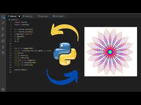 Python Graphics Animation Tutorial Design ./coding video / animation design /#coding #viral