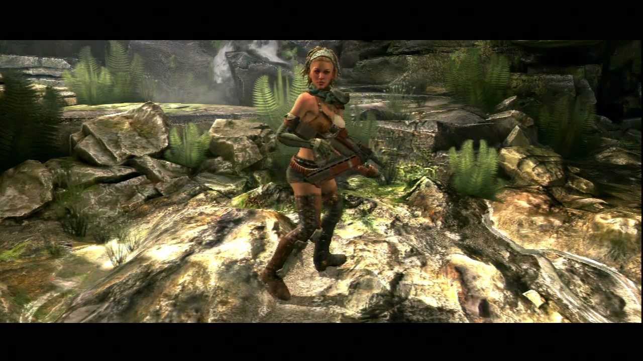 RAGE: The Scorchers DLC - Rumble In The Dark: Hagar's Caves, Sarah Introduction HD Gameplay PS3