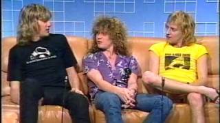 Sounds: Donnie interviewing Def Leppard (1983)