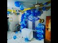 Birt.ay decorations  balloon  timelapse