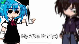 Info about my Afton Family :) ll Ft. The Afton family ll MY AU!! READ DESC!!