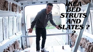 SUPER STRONG & SIMPLE IKEA CAMPERVAN BED | DIY Budget Van Hack