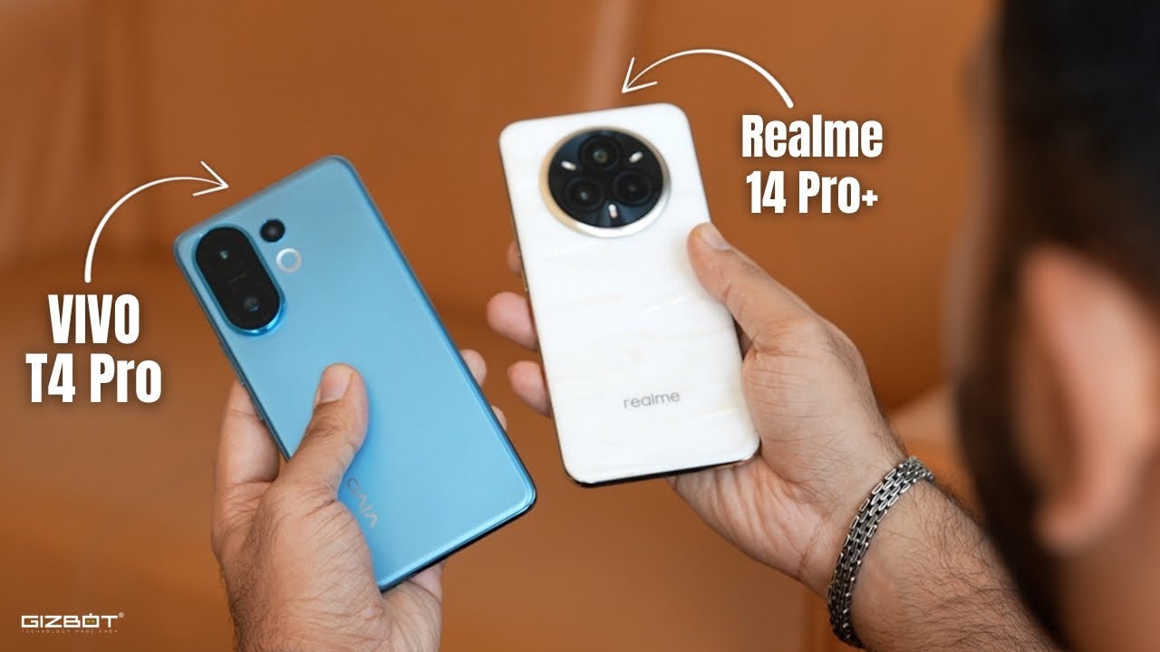 Vivo T4 Pro VS Realme 14 Pro+ 🤔 Performance and Camera Test