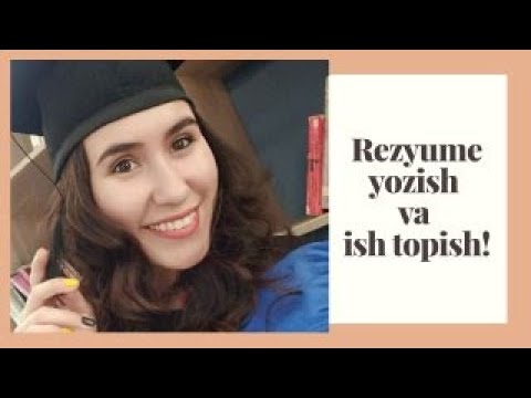 Video: Ish Qidirish: Rezyumeni Joylashtirish