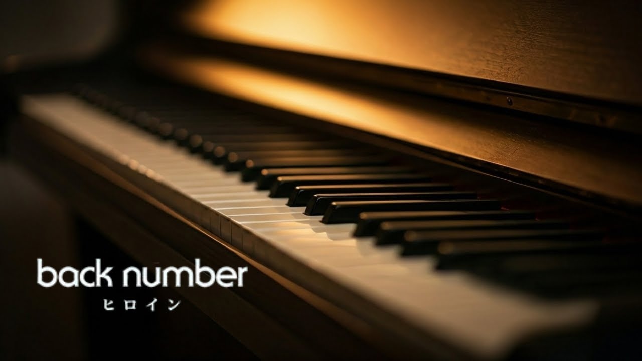 Heroine (히로인)  - Back Number  | 🎹 초보자도 칠 수 있는 쉬운 피아노
