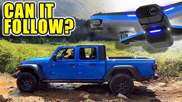 Skydio 2 Uncut Tracking Footage In The Mountains