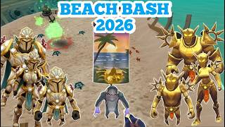 Arcane legends- Beach Bash event 2026- Tudo que tem no evento!!!!!