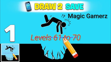 Draw 2 Save - Gameplay Walkthrough Level 61-70 (Android,iOS)