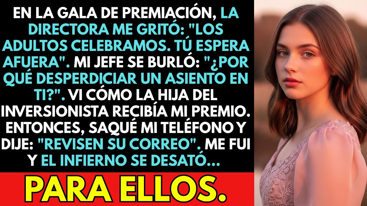 Me Negaron La Entrada A La Ceremonia De Premios De Mi Empresa – Un Solo Correo Elec-trónico...