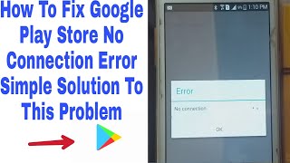 No Connection Error Google Play Store / No Connection Error simple and easy solution to this problem screenshot 5