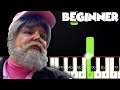 Dance Monkey - Tones and I | BEGINNER PIANO TUTORIAL + SHEET MUSIC by Betacustic