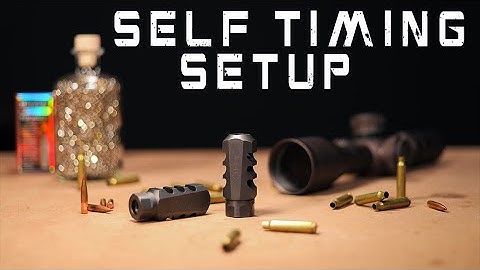 Self Timing Muzzle Brake Install