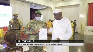 Mali Junta Leader Receives Constitution Draft
