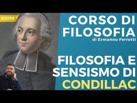 Filosofia e sensismo di Condillac