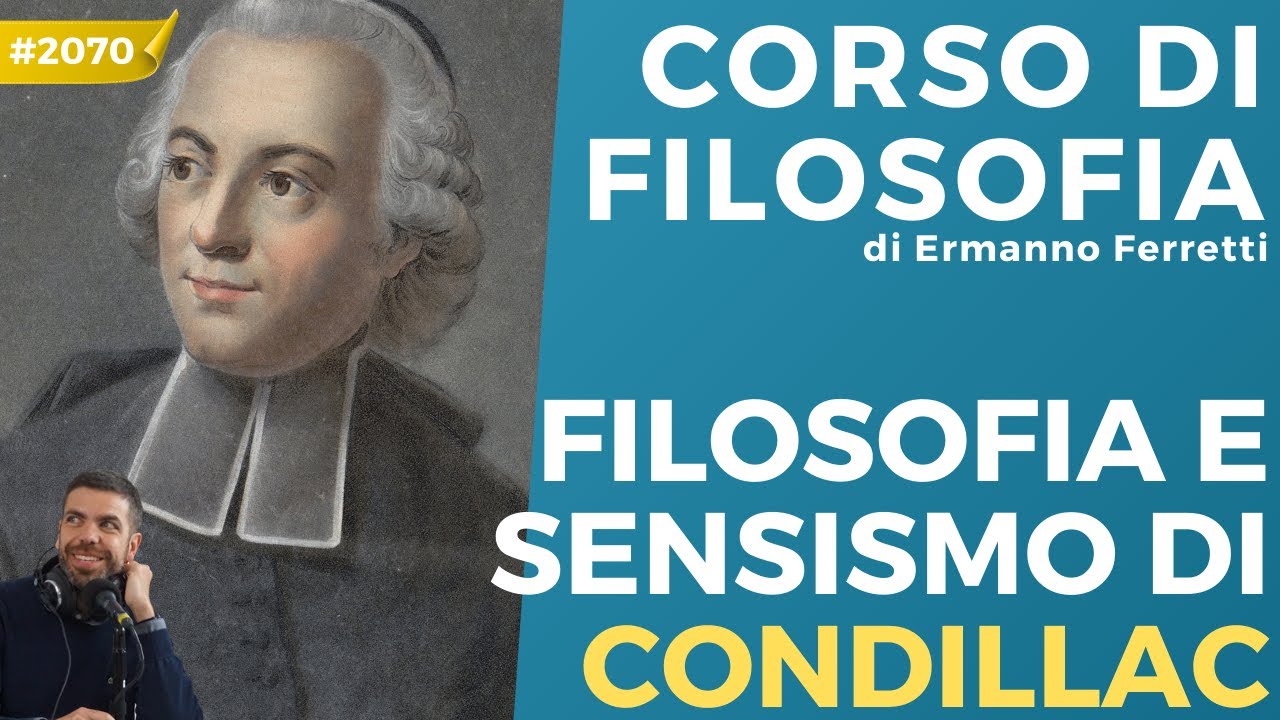 Filosofia e sensismo di Condillac