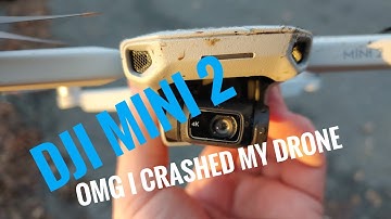 How to crash my  450$ BRAND NEW DJI MINI 2 drone TWICE in less than 5 minutes  | 2020 drone FAIL
