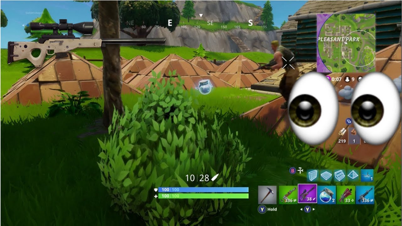 LURING PEOPLE WITH ITEMS TURNS INTO SOLO SQUADS W? -FORTNITE BATTLE ROYAL SQUADS GAMEPLAY