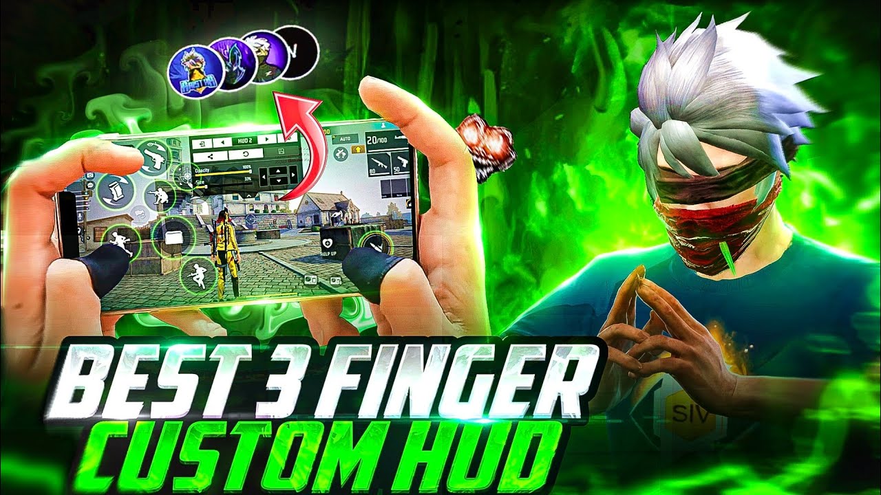 BRAZILIAN 🇧🇷 3 FINGER FASTEST 🤯 CUSTOM HUD CODE | BEST 3 FINGER ...