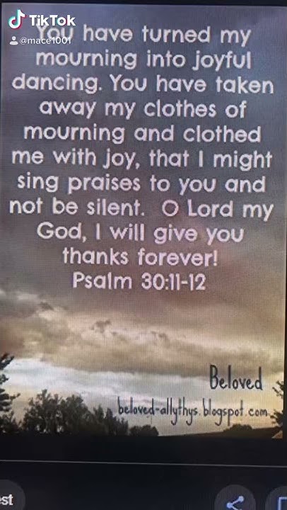 psalm-30-11-12-youtube