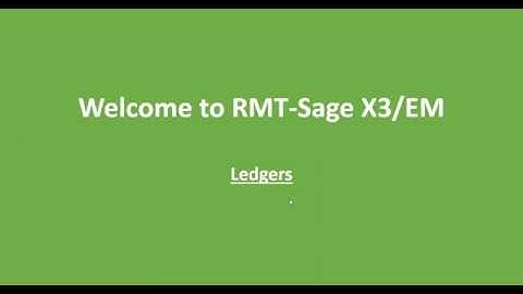 14.RMT-Sage X3/EM Ledger 2