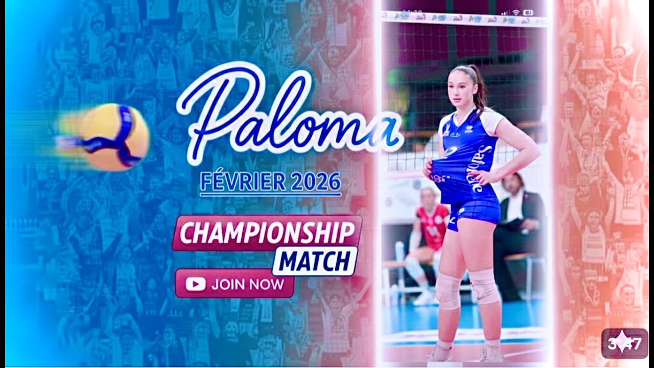 Paloma #12 | February 2026 ! French League 1 Setter France Avenir vs Volero le Cannet