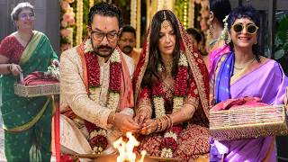 Download lagu Aamir Khan's grand Entry at his 3rd Wedding with Gauri Spratt for 3rd Time with Kiran Rao and Rina!๐