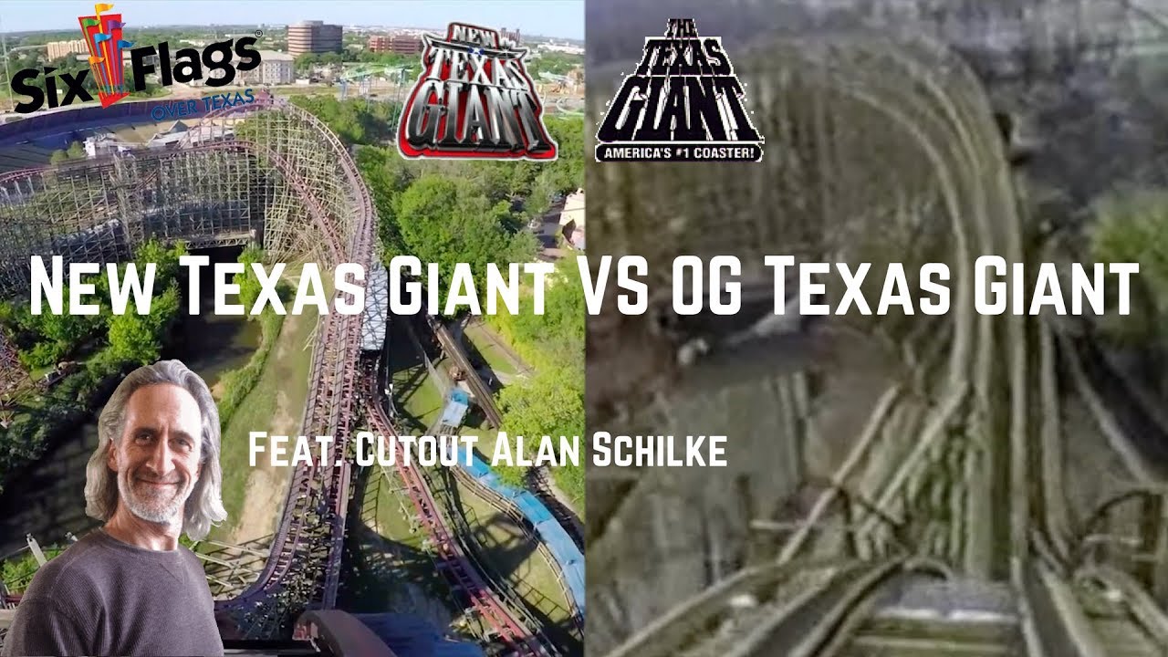 New Texas Giant VS OG Texas Giant POV Comparison (Feat. Alan Schilke Cutout)