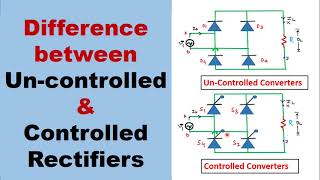 Difference between Controlled Rectifiers and Un-Controlled Rectifiers/Converters