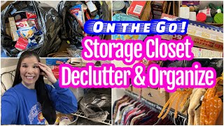 EXTREME DECLUTTER + ORGANIZE #declutterandorganize #closetcleanout   #closetdeclutter  #decluttering